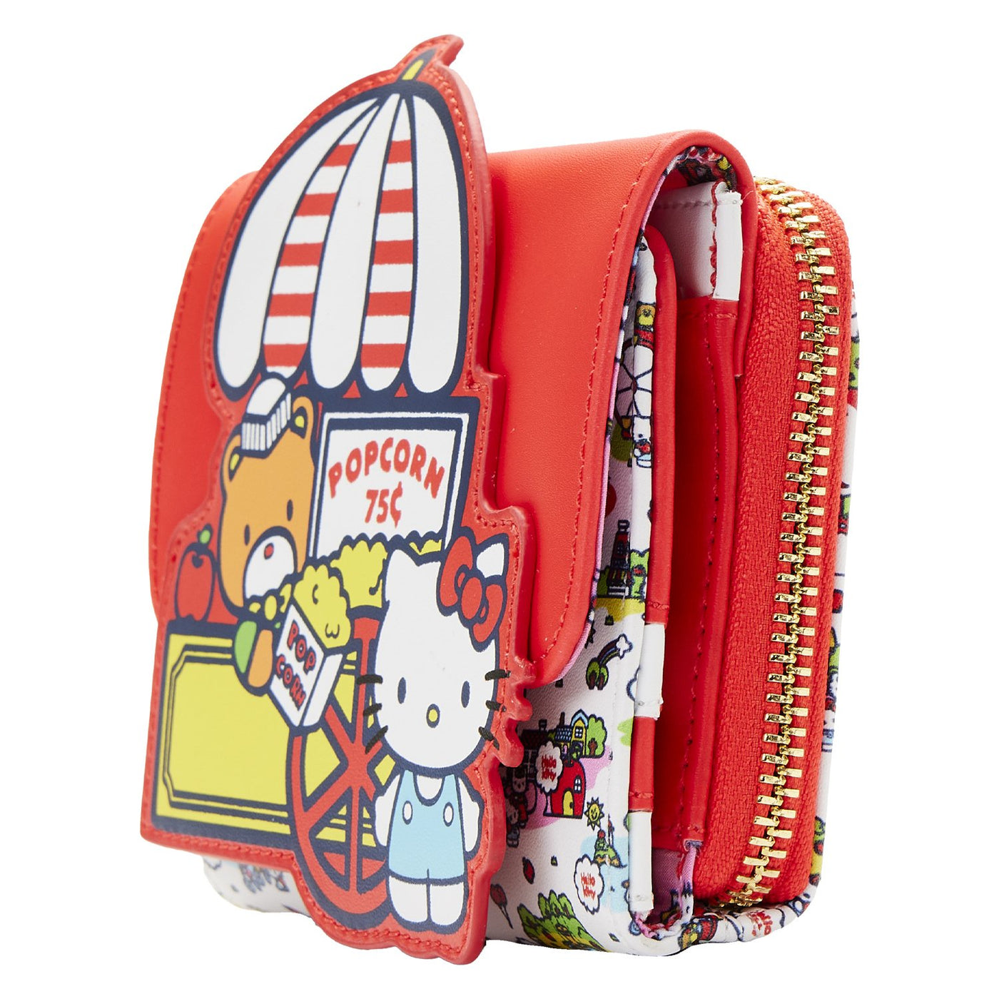 Loungefly Sanrio Hello Kitty and Friends Carnival Flap Wallet - Side View