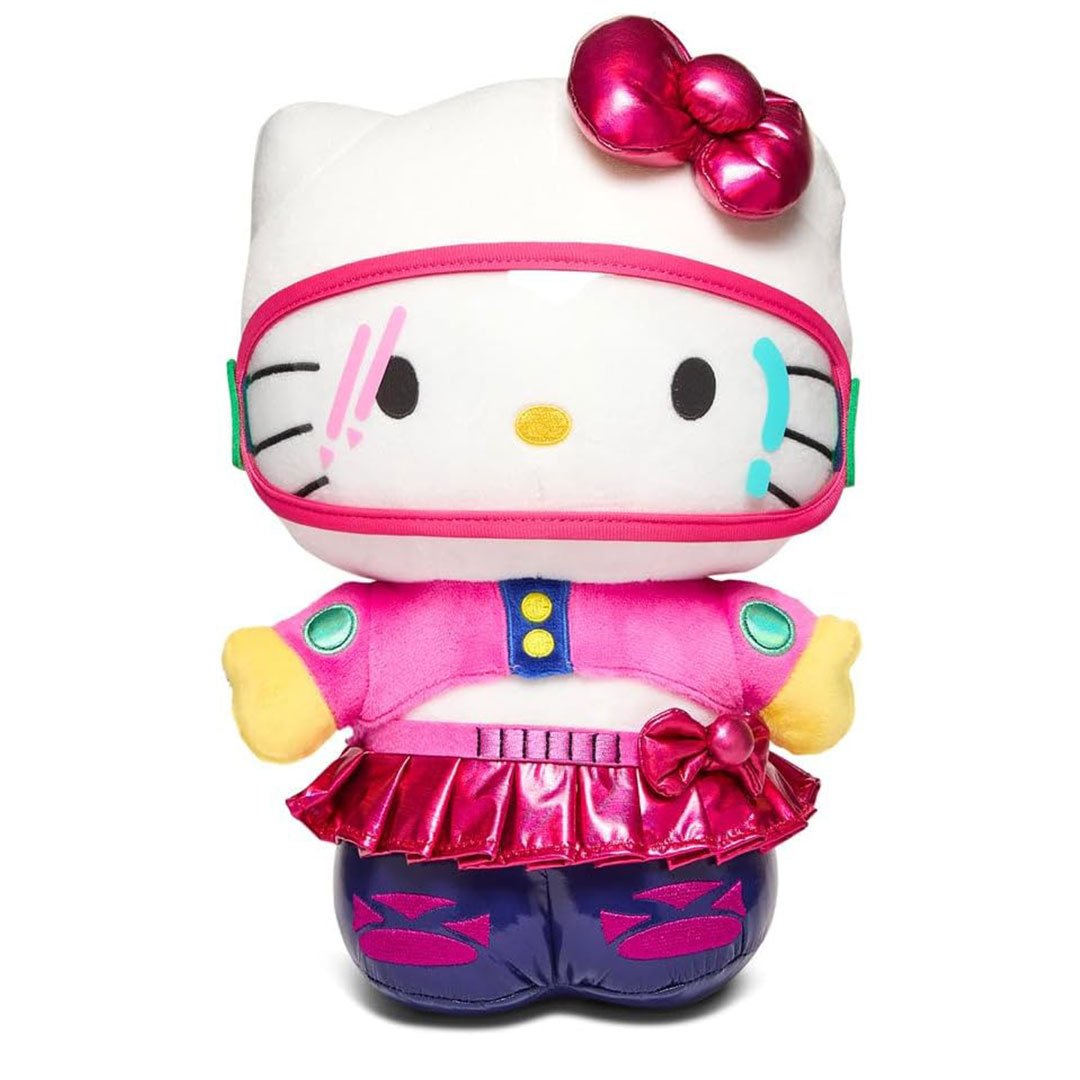 Kidrobot Sanrio 13" Hello Kitty Arcade Girl Plush Toy - Front