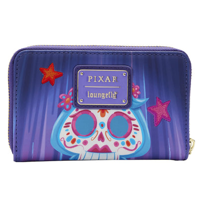 Loungefly Pixar Moments Miguel and Hector Performance Zip-Around Wallet - Back