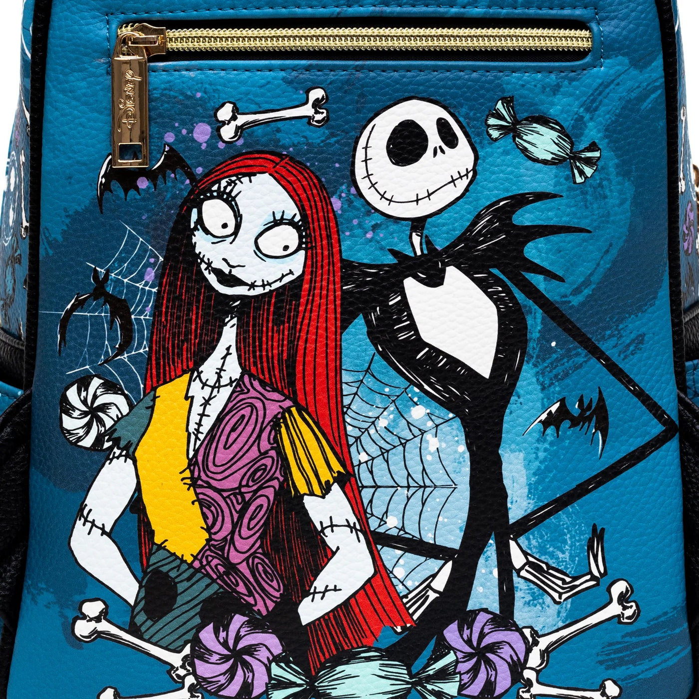 WondaPop Disney Nightmare Before Christmas Simply Meant to Be Mini Backpack - Back Close Up