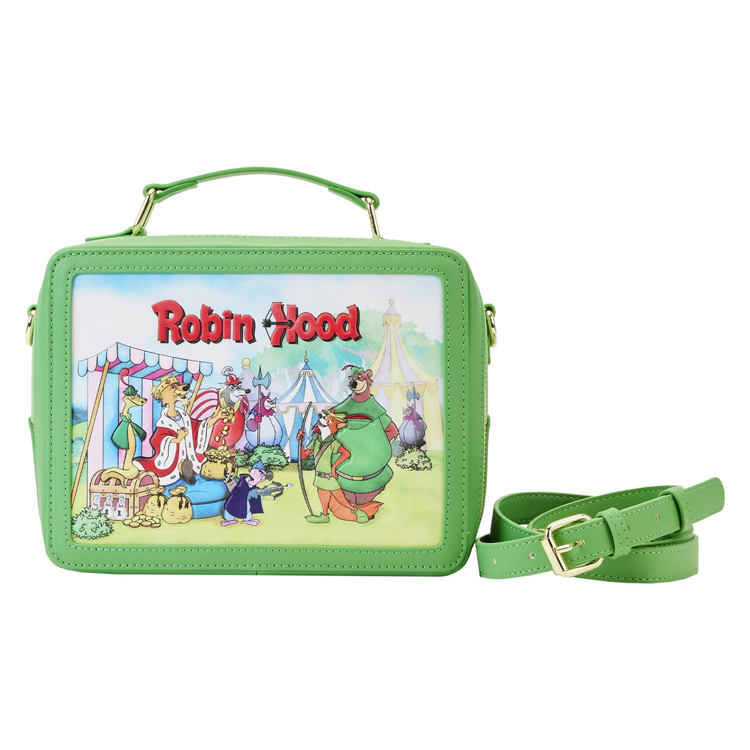 Loungefly Disney Robin Hood Lunchbox Crossbody Bag - Front - 671803391352