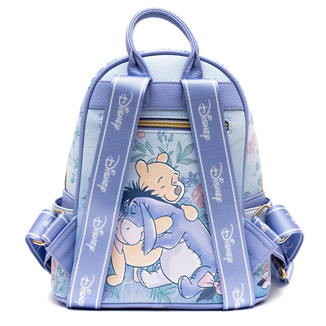 WondaPop Disney Winnie the Pooh Eeyore Mini Backpack - Back with straps