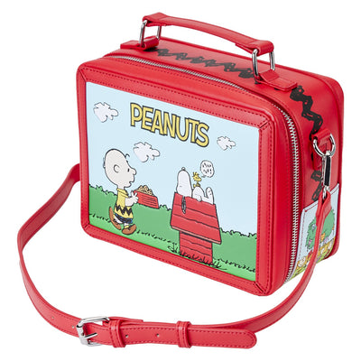 Loungefly Peanuts Charlie Brown Lunchbox Crossbody - Top