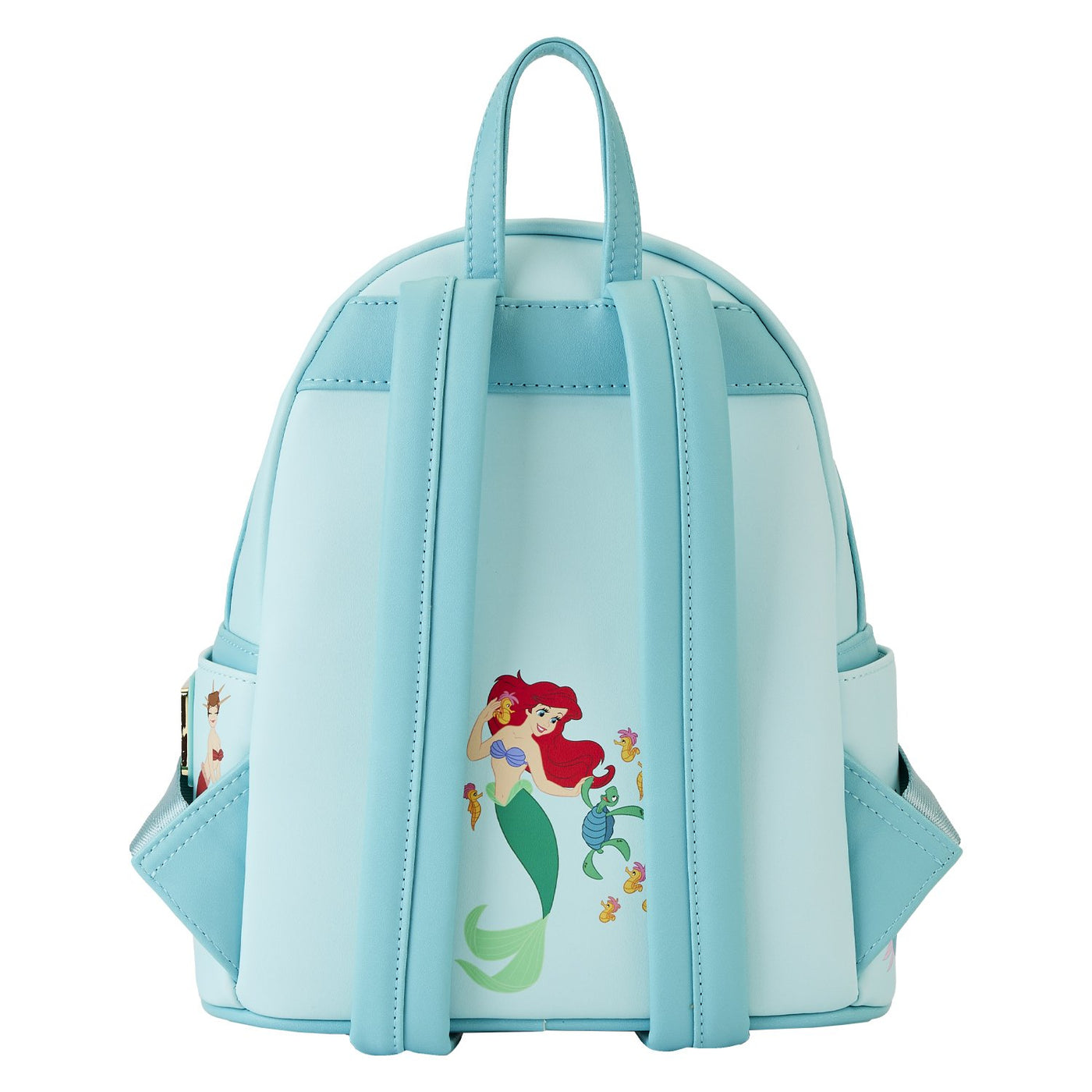 Loungefly Disney The Little Mermaid Princess Lenticular Mini Backpack - Back