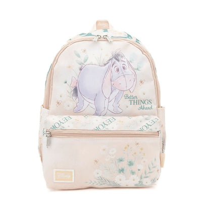 WondaPop Disney Winnie the Pooh Eeyore Pastel 13" Nylon Mini Backpack - Front