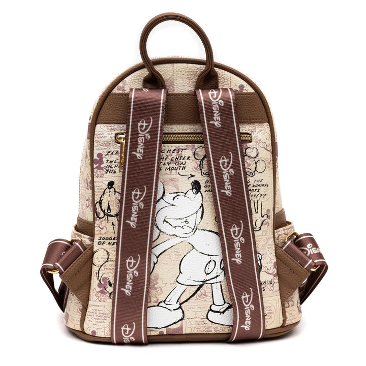 WondaPop Disney Mickey Mouse Peek-A-Boo Mini Backpack - Back