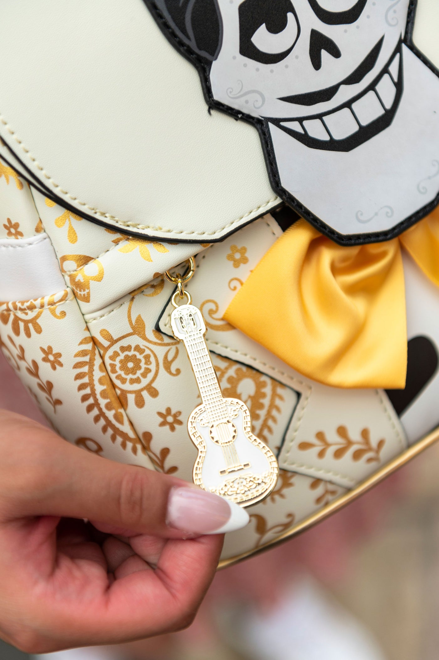 707 Street Exclusive - Loungefly Disney Villains Pixar Coco Ernesto Cosplay Mini Backpack - IRL Zipper Pull