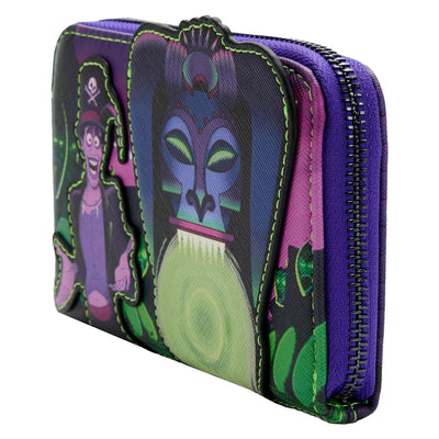 Loungefly Disney Princess and the Frog Dr. Facilier Zip-Around Wallet - Side