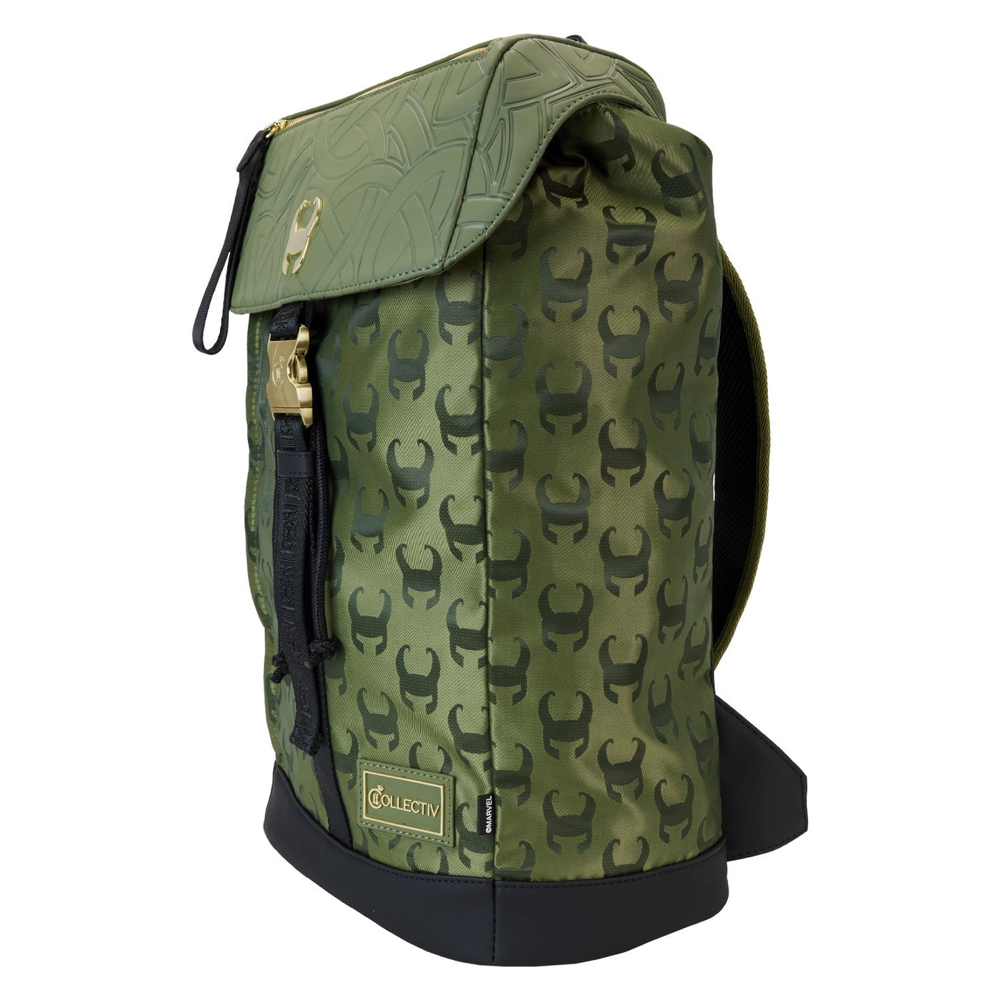 Loungefly Collectiv Marvel Loki The Travelr Full Size Backpack - Side View
