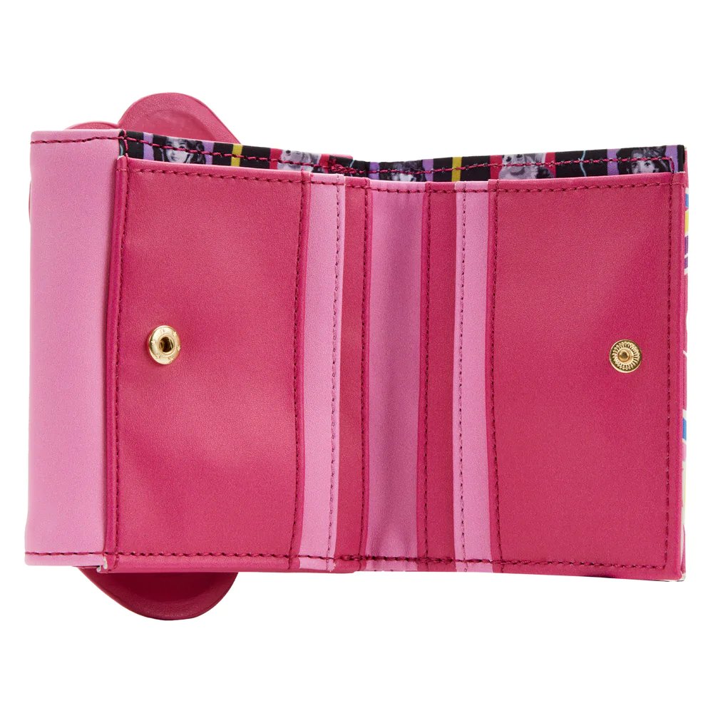 Loungefly Mattel Barbie Totally Hair 30th Anniversary Wallet - Interior View