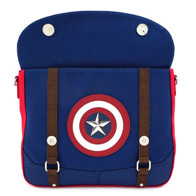 Loungefly x Captain America Endgame Hero Messenger Bag - OPEN FAP