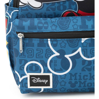 WondaPop Disney Mickey Mouse 13" Nylon Mini Backpack - Lower front