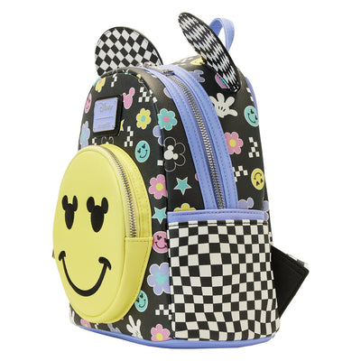 671803455108 - Loungefly Disney Mickey Y2K Mini Backpack -Side View