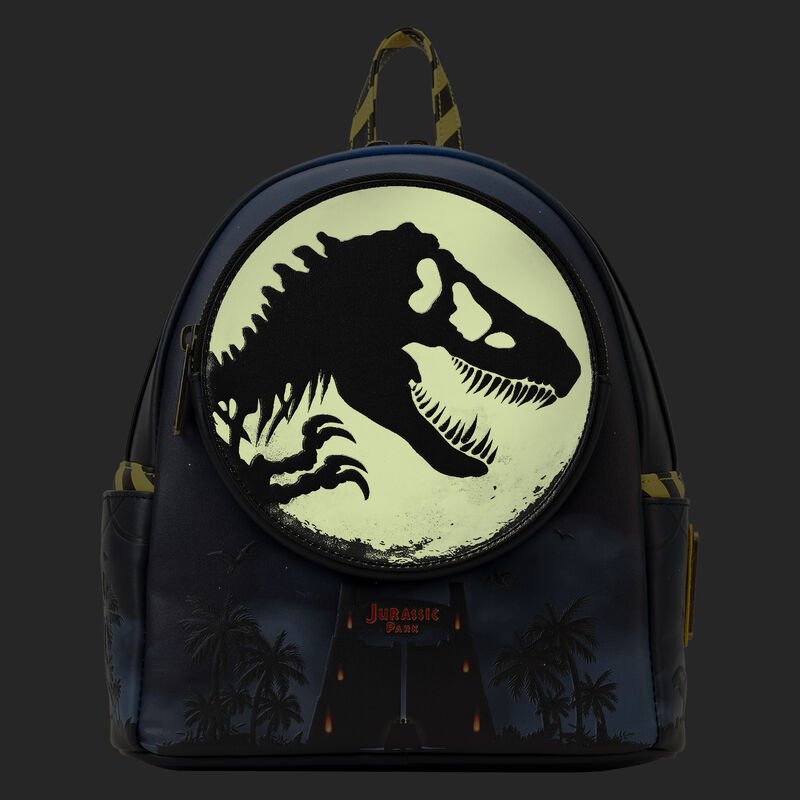 Loungefly Jurassic Park 30th Anniversary Dino Moon Mini Backpack - Glow in the Dark