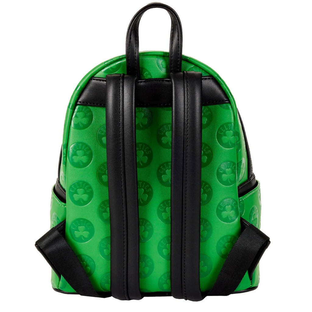Loungefly NBA Boston Celtics Debossed Logo Mini Backpack - Back