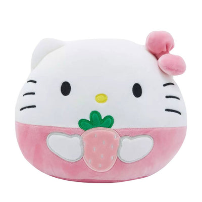 Squishmallows Sanrio 8" Hello Kitty Strawberry Plush Toy - Front