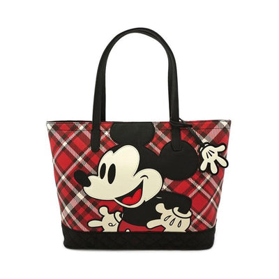Loungefly Disney Mickey Mouse Twill Tote - FRONT