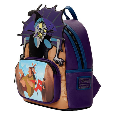 Loungefly Disney Emperor's New Groove Villains Scene Yzma Mini Backpack - Close Up