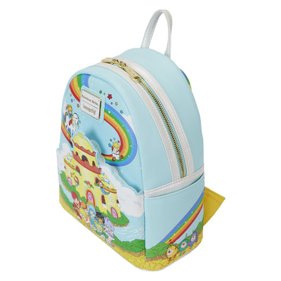 Loungefly Hallmark Rainbow Brite Castle Group Mini Backpack - Top View