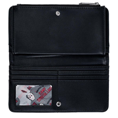 Loungefly Friday the 13th Jason Mask Flap Wallet