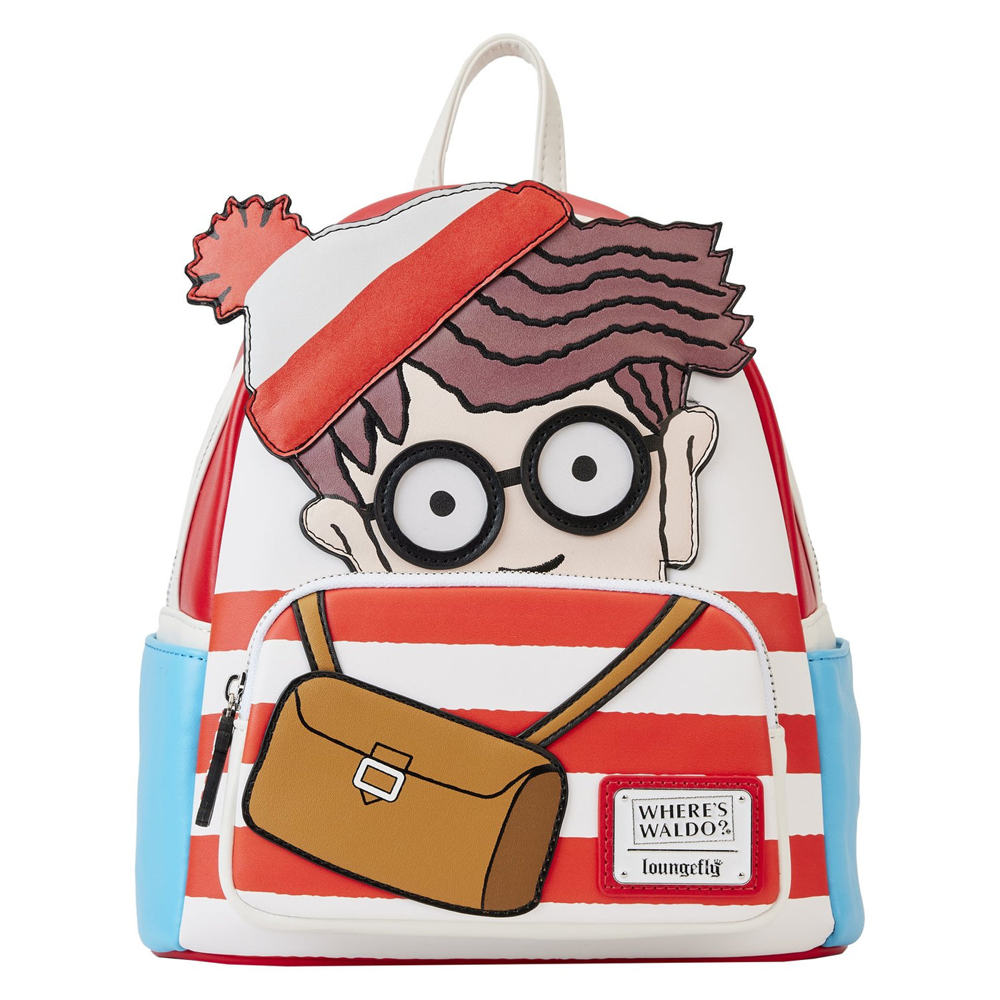 Loungefly Where's Waldo Cosplay Mini Backpack - Front