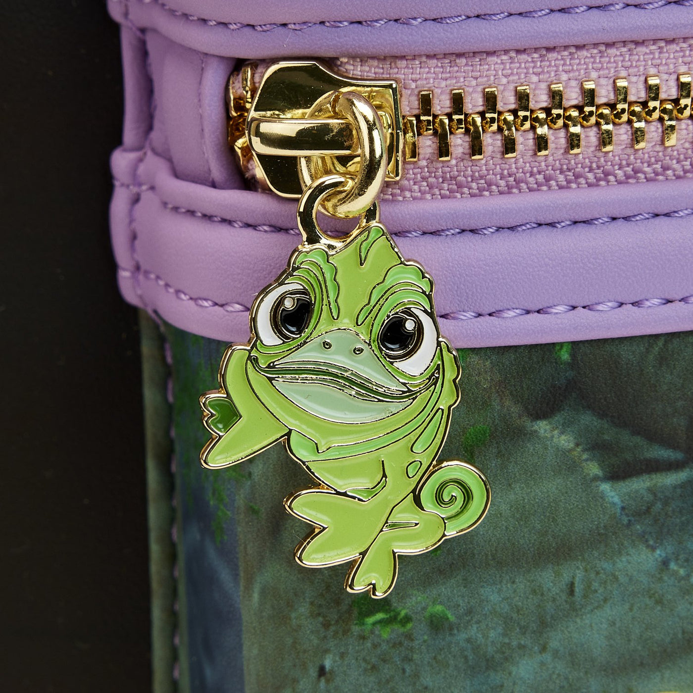 671803446496 - Loungefly Disney Rapunzel Princess Scene Mini Backpack - Zipper Pull