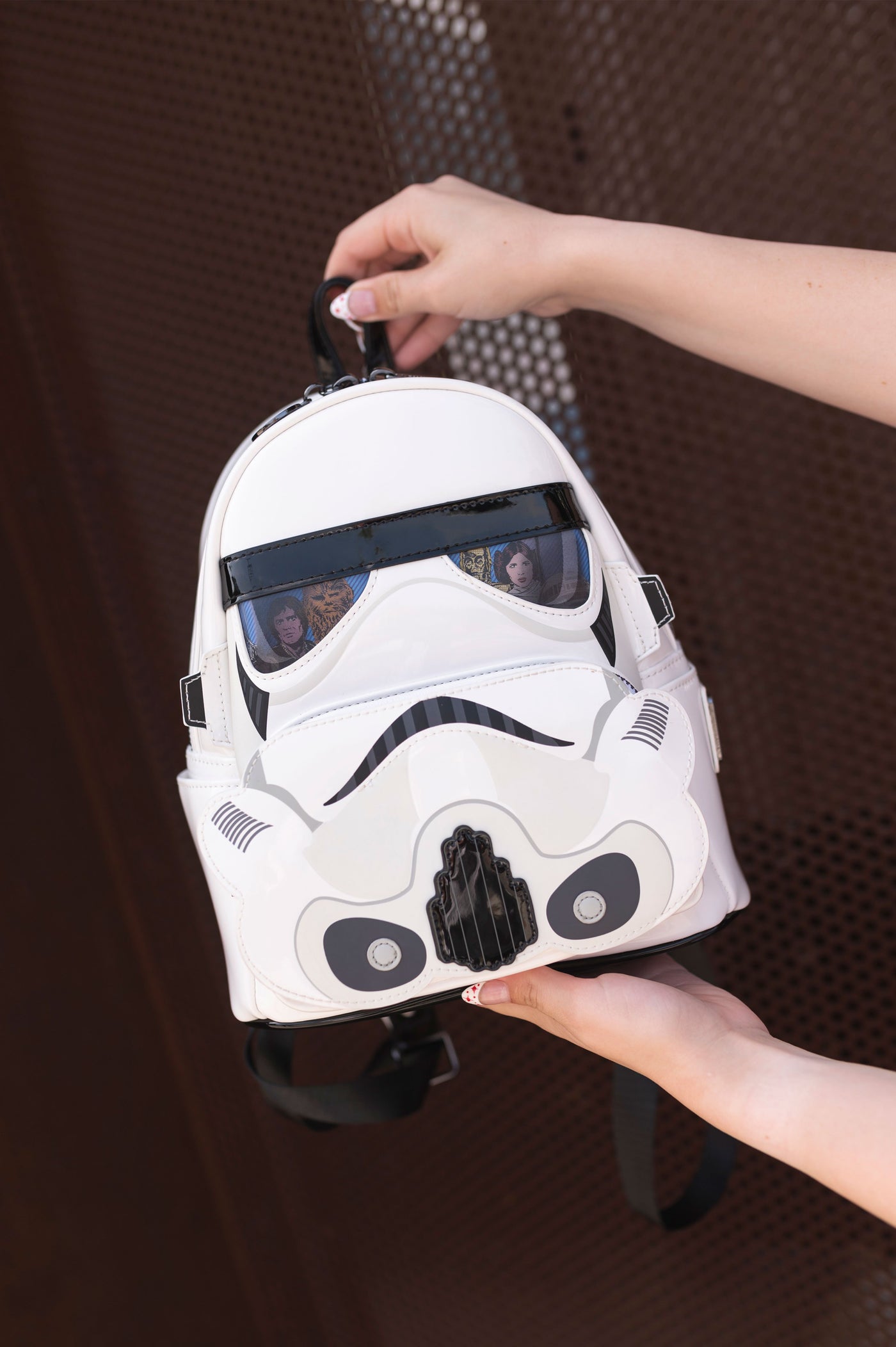 Loungefly Star Wars Stormtrooper Lenticular Mini Backpack - IRL 01