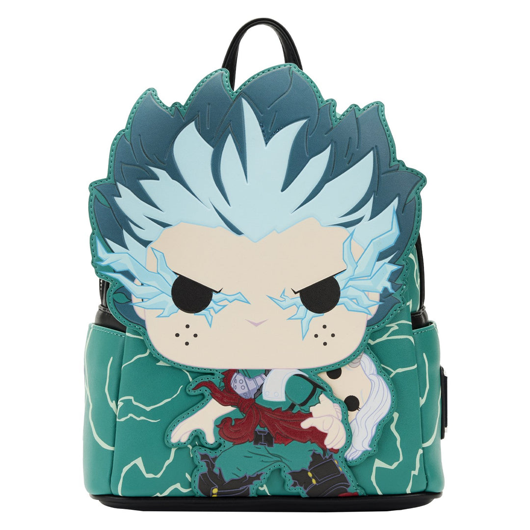 Pop! by Loungefly My Hero Academia Deku Infinity Cosplay Mini Backpack - Front