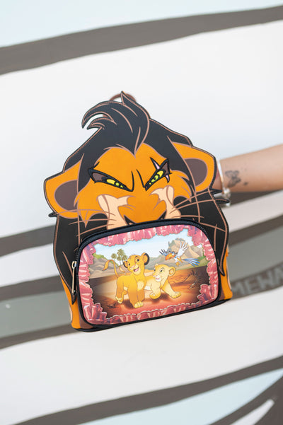 Loungefly Disney Lion King Villains Scene Scar Mini Backpack - IRL 01