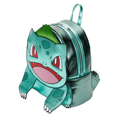 Loungefly Pokemon Metallic Bulbasaur Mini Backpack - Top View