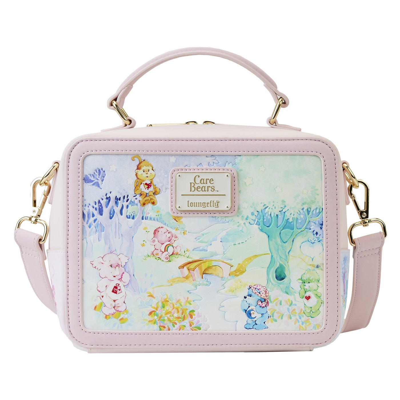 Loungefly Care Bears and Cousins Lunch Box Crossbody - Back