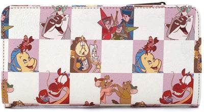 Loungefly Disney Princess Sidekicks Allover Print Wallet