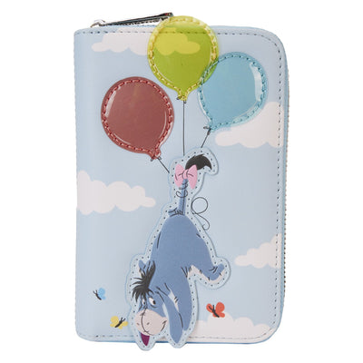 Loungefly Disney Winnie the Pooh Balloons Zip-Around Wallet - Front