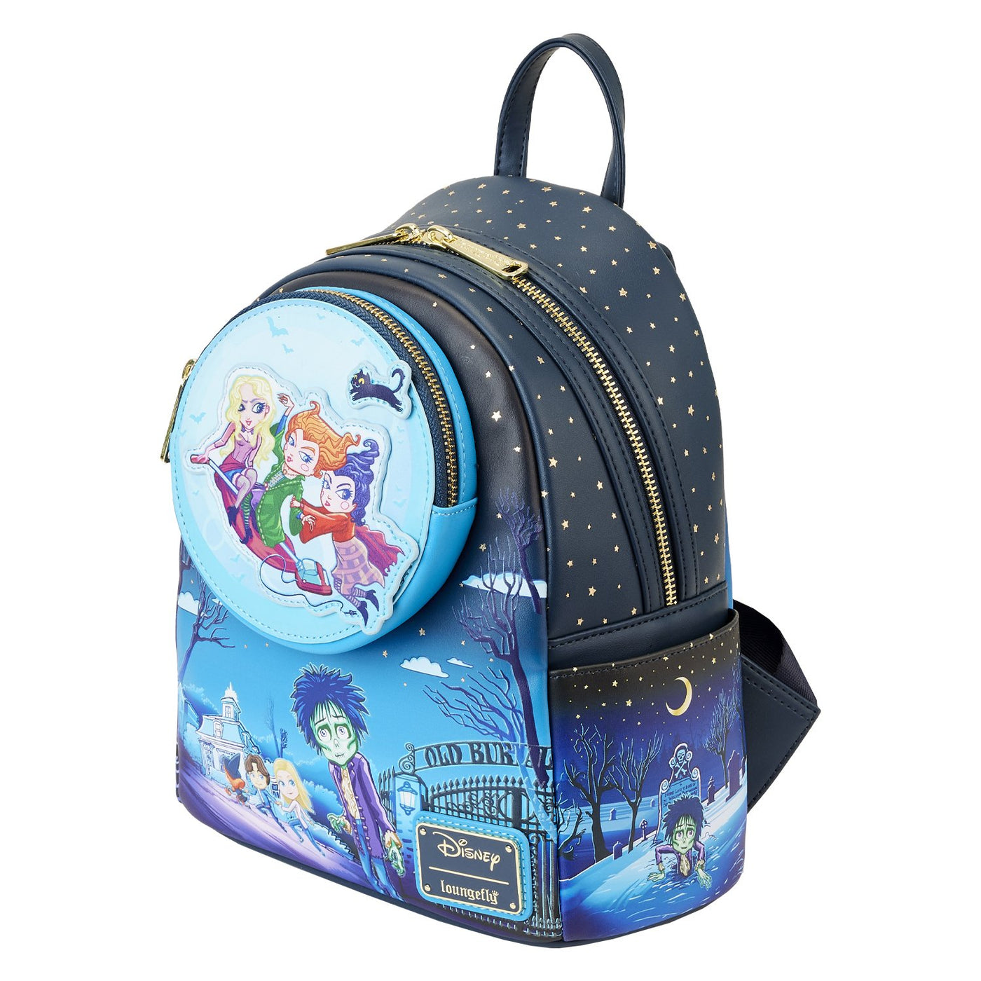 Loungefly Disney Hocus Pocus Poster Mini Backpack - Top View