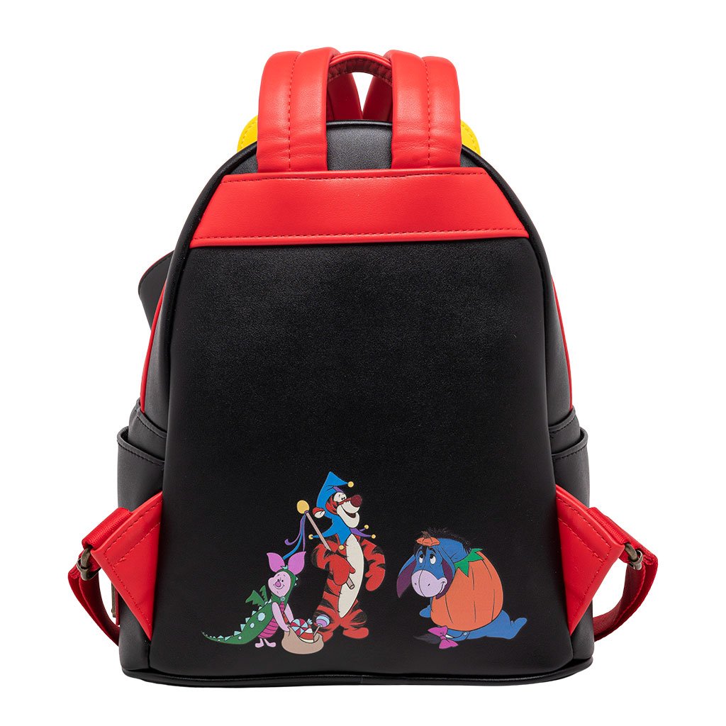 707 Street Exclusive - Loungefly Disney Vampire Winnie the Pooh Cosplay Mini Backpack - BACK