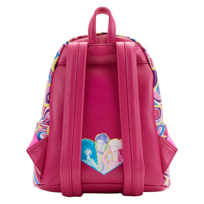 Loungefly Mattel Barbie Totally Hair 30th Anniversary Mini Backpack - Back
