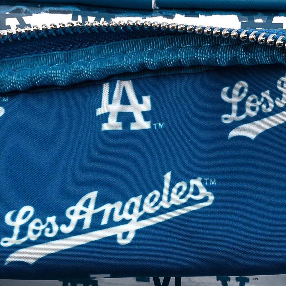 Loungefly MLB LA Dodgers Clear Allover Print Stadium Backpack
