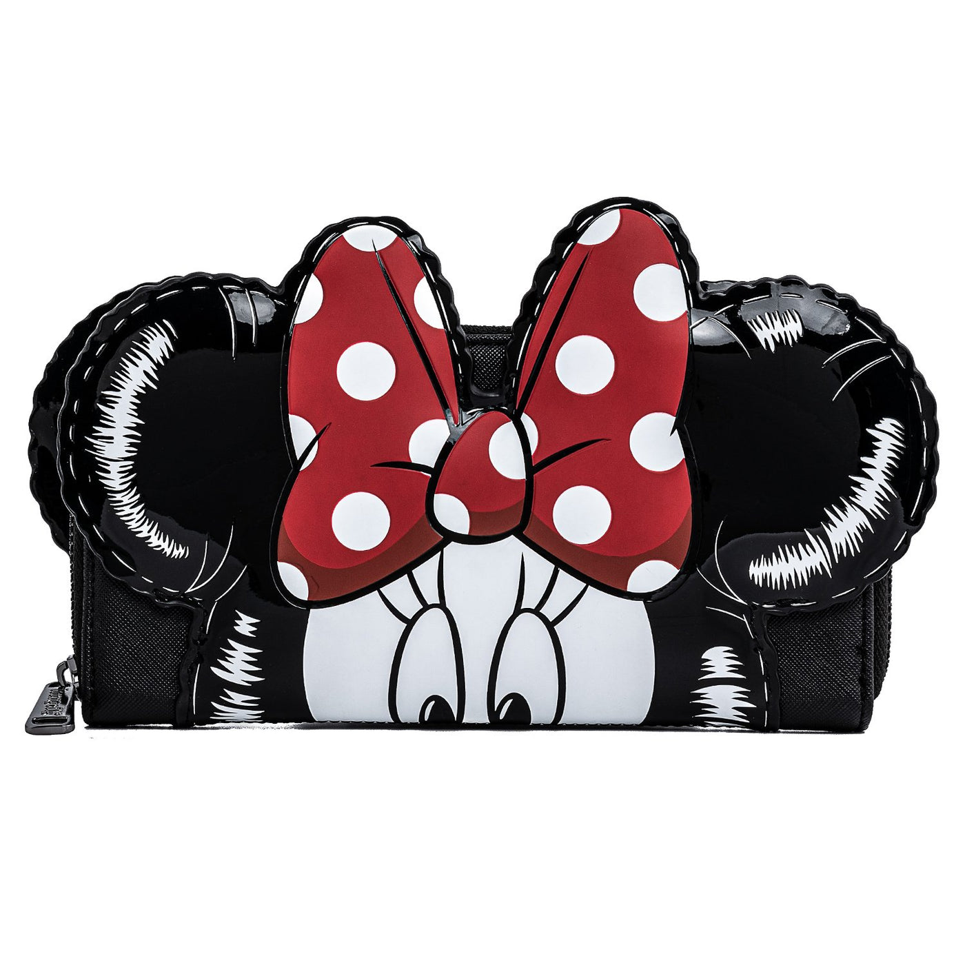 Loungefly Disney Mickey & Minnie Mouse Balloons Cosplay Zip-Around Wallet - Front