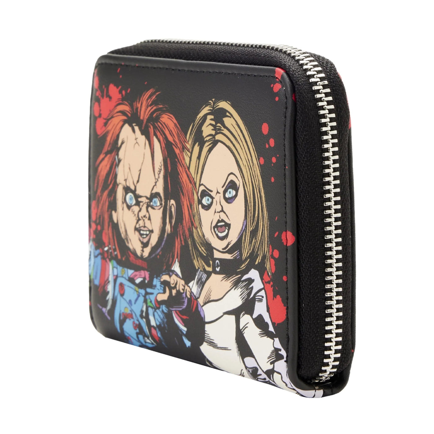 Loungefly Universal Bride of Chucky Zip-Around Wallet - Side View