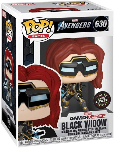 Marvel Avengers Gamerverse Black Widow POP! Vinyl Figure Glow in the Dark Chase Edition