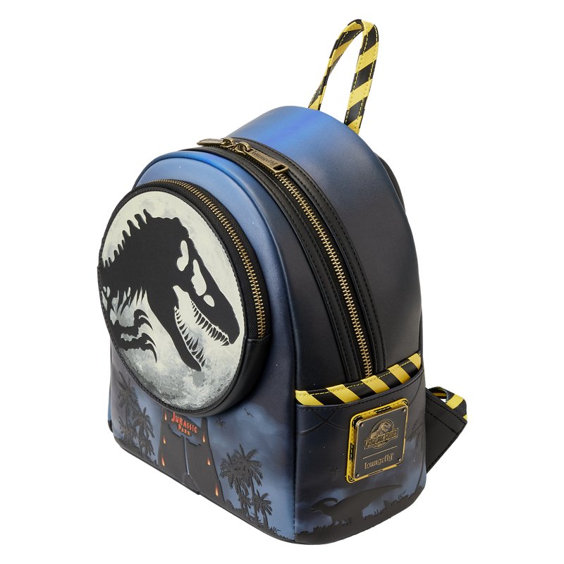 Loungefly Jurassic Park 30th Anniversary Dino Moon Mini Backpack - Top View