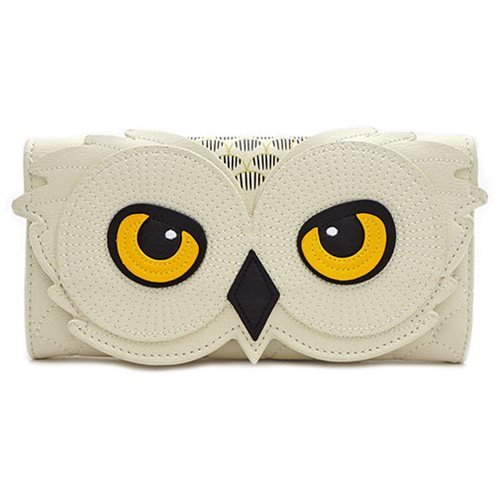 Loungefly x Harry Potter Compatible Hedwig Owl Tri-Fold Wallet - FRONT