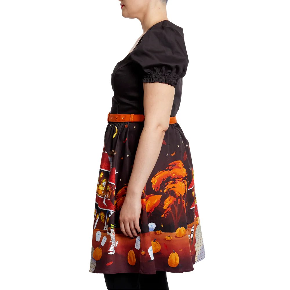 Stitch Shoppe by Loungefly Disney Haunted House Allison Dress - Model Size