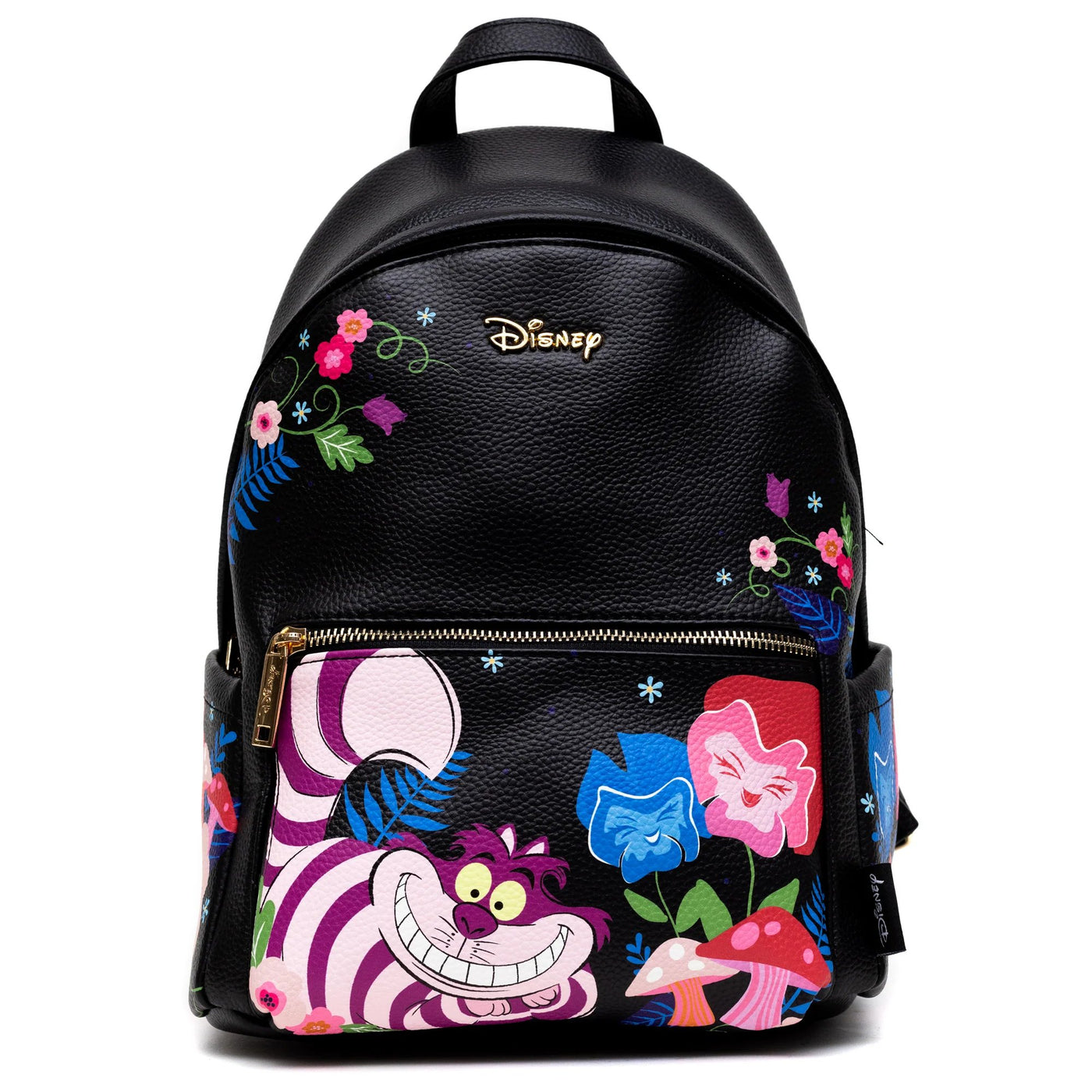 WondaPop High Fashion Disney Alice in Wonderland Cheshire Cat Mini Backpack - Front