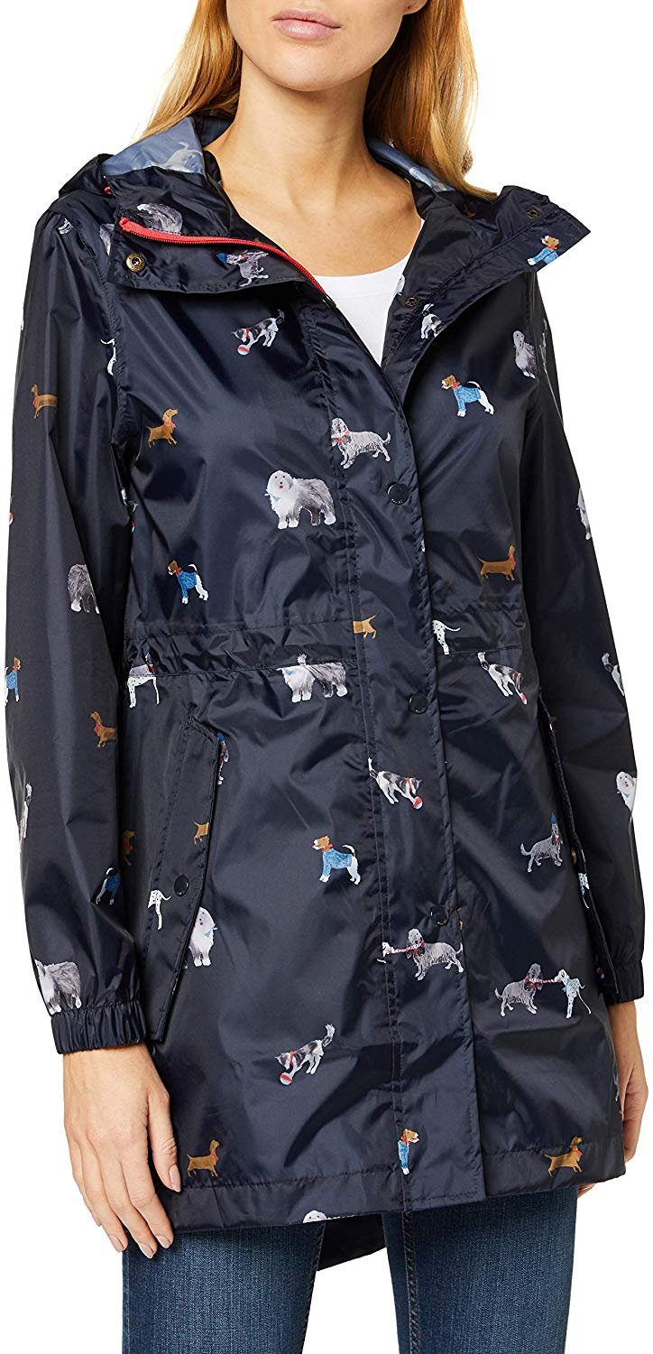 GoLightly Printed Waterproof Packaway Jacket 707 Street