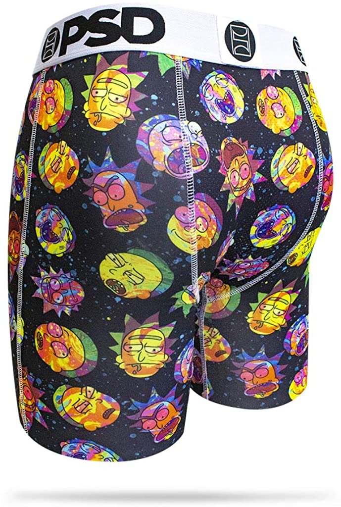 Rick & Morty Heads Boxer Brief