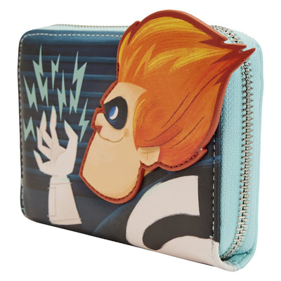 Loungefly Disney Pixar Moments Incredibles Syndrome Zip-Around Wallet - Side