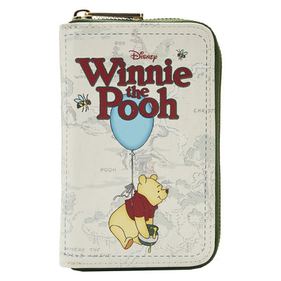 Loungefly Disney Winnie The Pooh Classic Book Zip-Around Wallet - Front