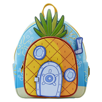 Loungefly Nickelodeon Spongebob Squarepants Pineapple House Mini Backpack - Front