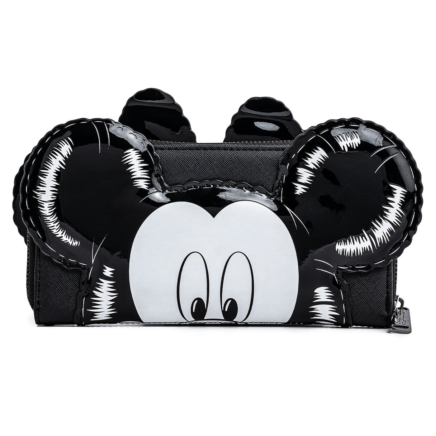 Loungefly Disney Mickey & Minnie Mouse Balloons Cosplay Zip-Around Wallet - Back